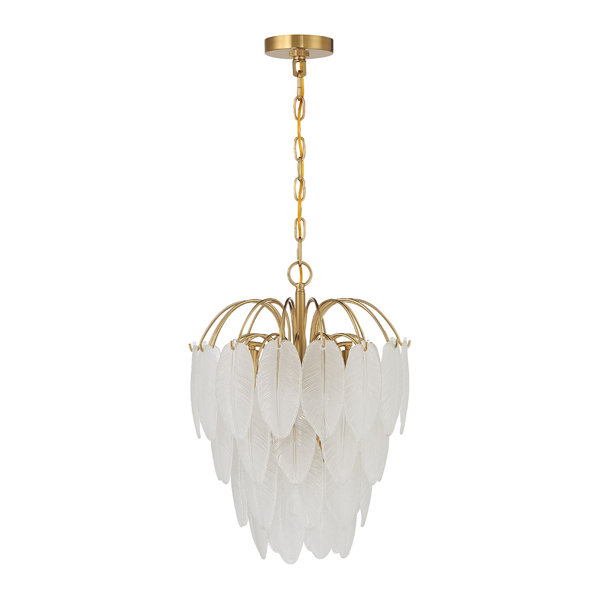 Breegan Jane x Savoy Boa 5-Light Chandelier in Warm Brass by Breegan ...